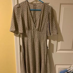 Polka dot alythea dress